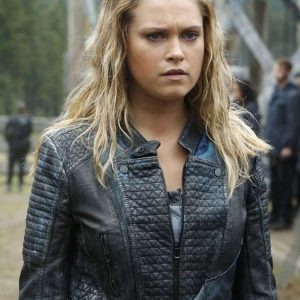 The 100 Eliza Taylor Black Leather Jacket