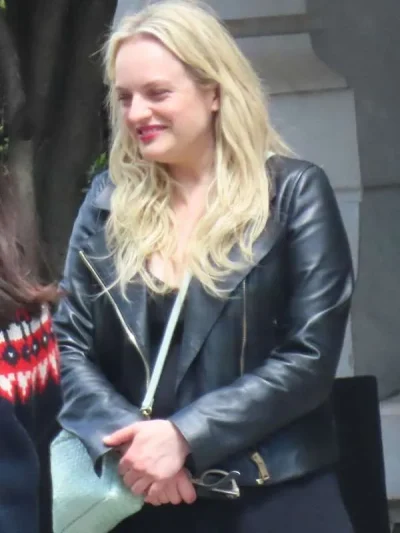 Imogen Salter The Veil Black Leather Jacket