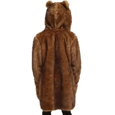 Workaholics Adult Brown Bear Coat