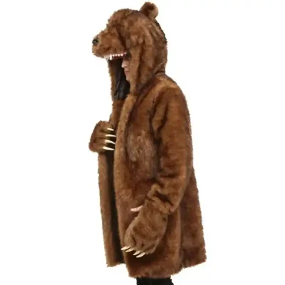 Workaholics Adult Brown Bear Coat