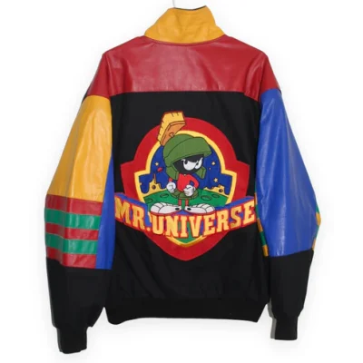 Marvin the Martian Jeff Hamilton Leather Jacket