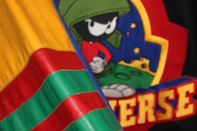 Marvin the Martian Jeff Hamilton Leather Jacket