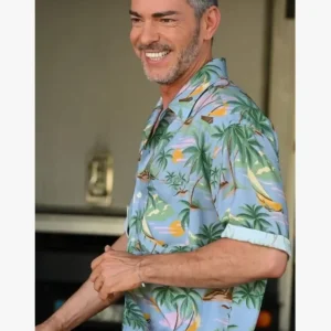 Dois Às 10 Cláudio Ramos Hawaiian Print Shirt