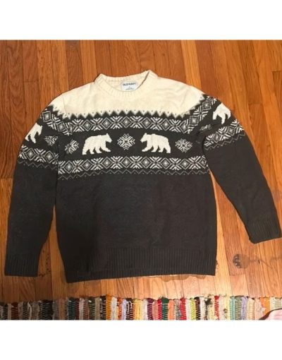 Dark Matter 2024 Joel Edgerton Fair Isle Sweater
