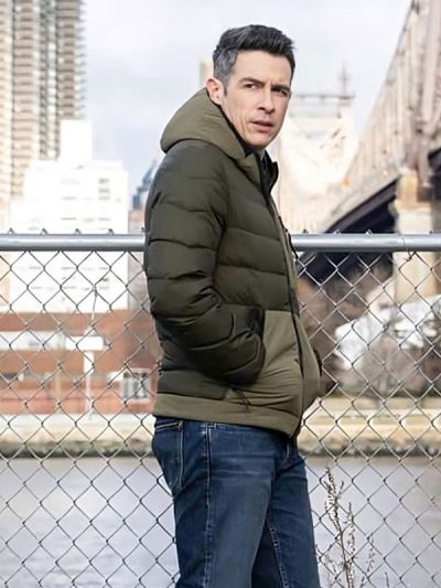 Special Agent Stuart Scola Fbi S06 Green Puffer Jacket