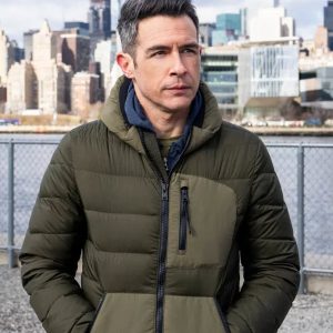 Special Agent Stuart Scola Fbi S06 Green Puffer Jacket