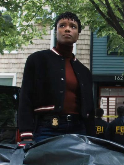 Special Agent Tiffany Wallace Fbi S06 Black Bomber Jacket