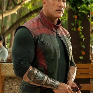 Red One 2024 Dwayne Johnson Leather Vest
