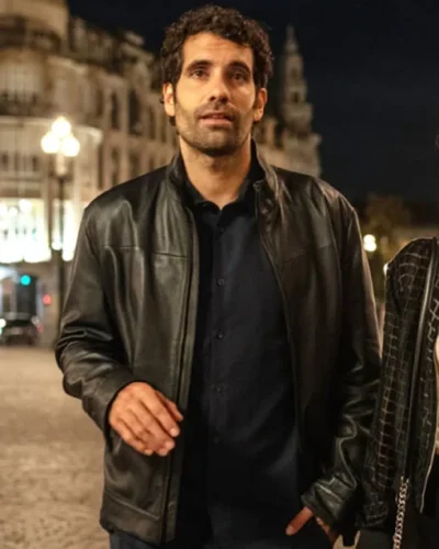 Gangs Of Galicia 2024 Tamar Novas Leather Jacket