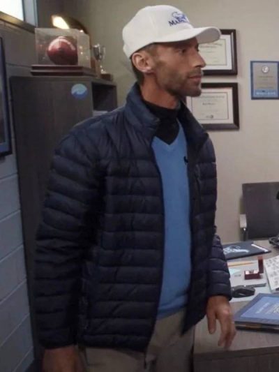 All American S06 Coach Montes Blue Puffer Jacket