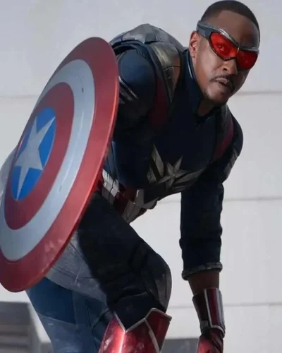 Sam Wilson Captain America Brave New World 2025 Costume Jacket