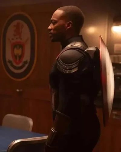 Sam Wilson Captain America Brave New World 2025 Costume Jacket