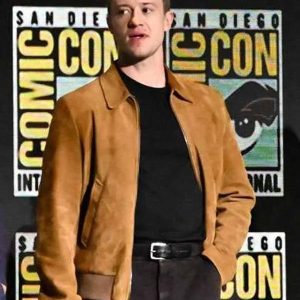 Joseph Quinn The Fantastic Four First Steps Brown Leather Jacket