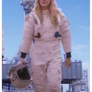 Space Cadet 2024 Emma Roberts White Jumpsuit