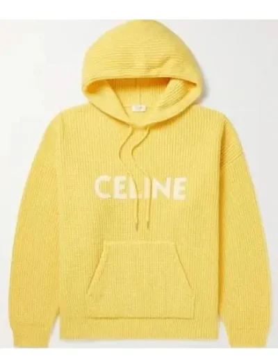Knit Celine Receiver S01 Pullover Hoodie