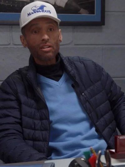 All American S06 Coach Montes Blue Puffer Jacket