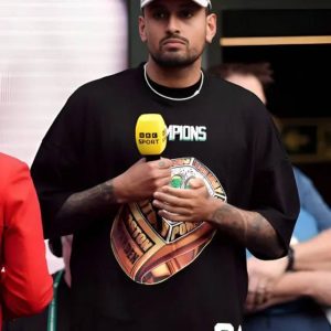 Wimbledon Championships 2024 Nick Kyrgios Shirt