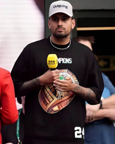 Wimbledon Championships 2024 Nick Kyrgios Shirt