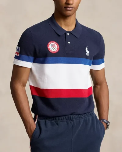 Polo Ralph Lauren Team Usa Flagbearer Polo Shirt