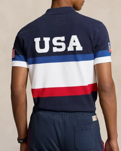 Polo Ralph Lauren Team Usa Flagbearer Polo Shirt