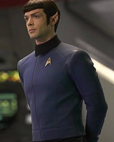 Spock Star Trek Strange New Worlds Blue Uniform Jacket