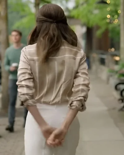 Junebug 2024 Autumn Reeser Striped Shirt