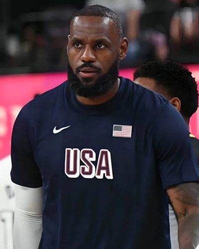 Lebron James Usa Basketball T-shirt