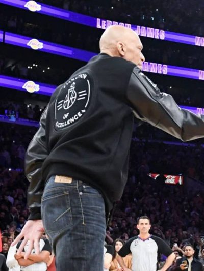 Nba Kareem Abdul-jabbar Captain 33 Bomber Jacket