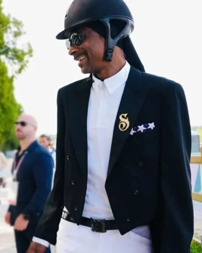 Olympic 2024 Snoop Dogg Black Tailcoat