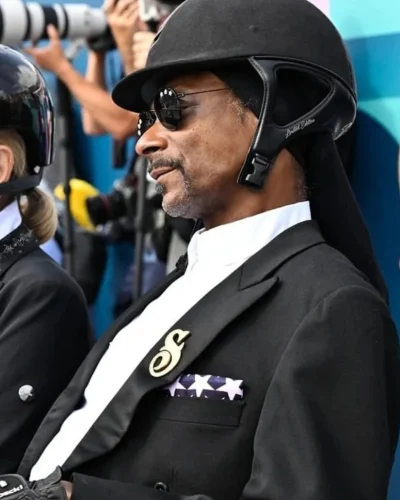 Olympic 2024 Snoop Dogg Black Tailcoat