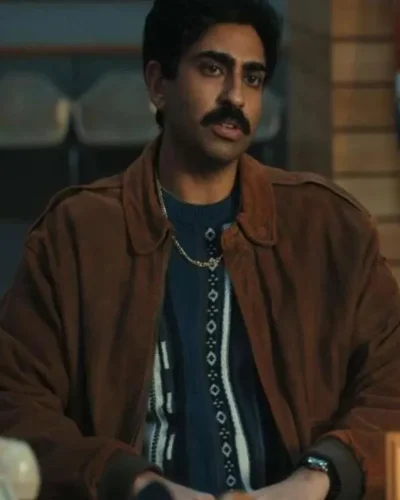 Raj Masihajjar Under The Bridge Brown Leather Jacket