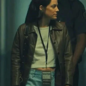 Rebecca Godfrey Under The Bridge Brown Leather Jacket