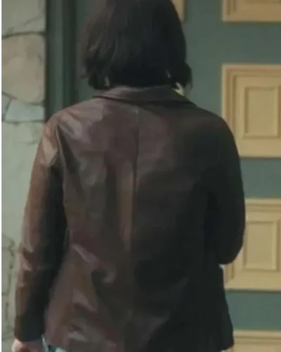 Rebecca Godfrey Under The Bridge Brown Leather Jacket