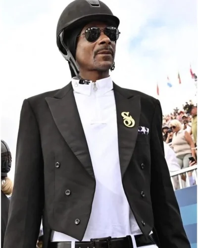 Olympic 2024 Snoop Dogg Black Tailcoat