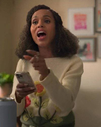 Unprisoned S02 Kerry Washington Sunflower Sweater