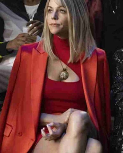 Hacks 2021 Kaitlin Olson Orange Blazer
