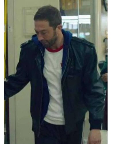 The Bear Ebon Moss-bachrac Black Leather Jacket