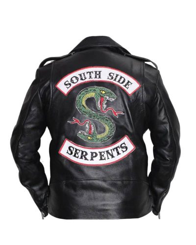 Hollywood Leather Hawk Men Southside Serpent Riverdale Leather Jacket