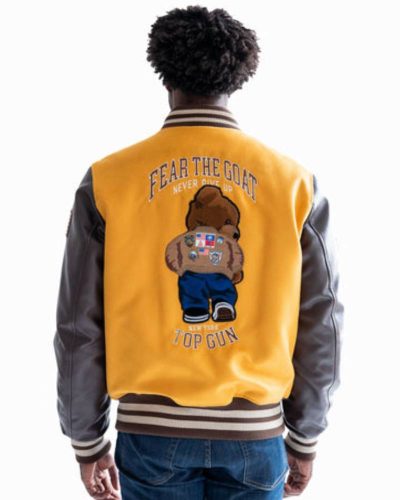 Top Gun "Bear Goat" Varsity Jacket