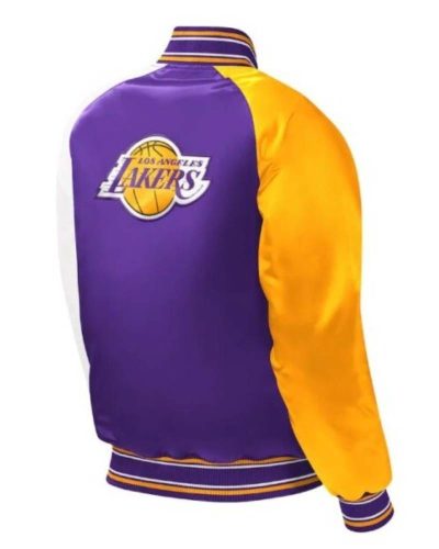 Lakers Starter Raglan Varsity Jacket