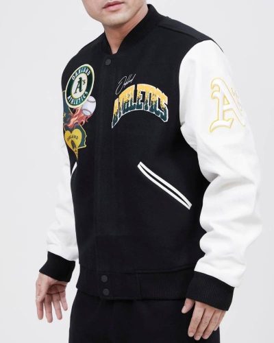 Oakland Athletics Home Town Wool Varsity Jacket