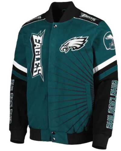 Philadelphia Eagles Full Snap Jacket