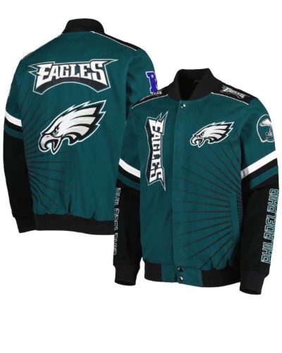 Philadelphia Eagles Full Snap Jacket