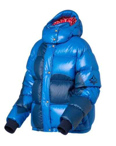 Abstract Monogram Flower Puffer Jacket