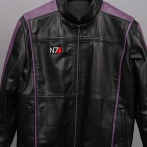 Mass Effect N7 Commander Leather Jacket