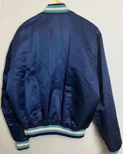 Vintage Cfl Toronto Argonauts Bomber Satin Jacket