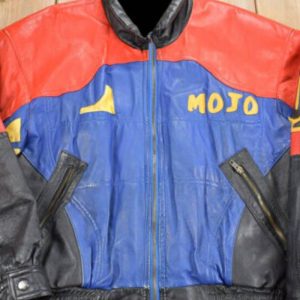 Vintage Micheal Hoban Mojo Patchwork Leather Jacket