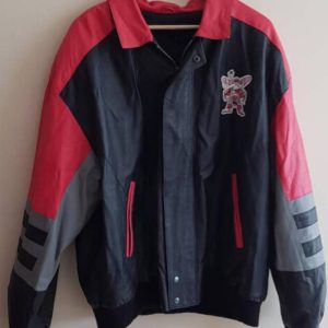 Vintage Unlv Roberts Multicolor Leather Jacket