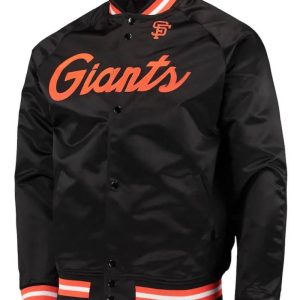 San Francisco Giants Full-snap Satin Jacket