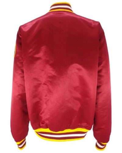Florida State Seminoles Red Satin Jacket